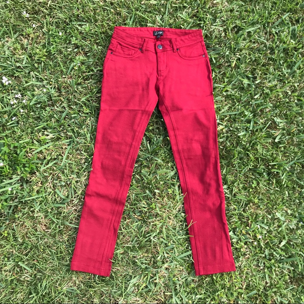 Red Jeggings